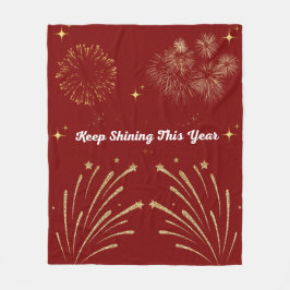 "Sparkling Glitter Style – Shiny & Glamorous Desig Fleece Deken