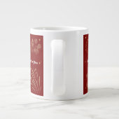 "Sparkling Glitter Style – Shiny & Glamorous Desig Grote Koffiekop (Achterkant)