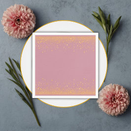 Sparkling Glitters Hete Luchtballon Baby shower Servet