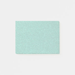 Sparkling Green Glitter Texture Post-it® Notes