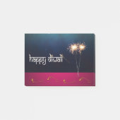 Sparkling Happy Diwali - Post-it® notes (Voorkant)