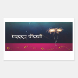 Sparkling Happy Diwali - Sticker