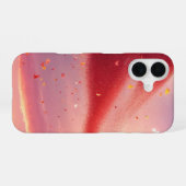 Sparkling Heart and Sunset Phone Case iPhone 16 Hoesje (Achterkant horizontaal)