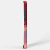 Sparkling Heart and Sunset Phone Case Samsung Galaxy Hoesje (Rechterkant)