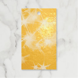 Sparkling Holiday Lights Folie Gift Label