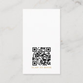 Sparkling House Cleaning Service QR-code Visitekaartje (Achterkant)