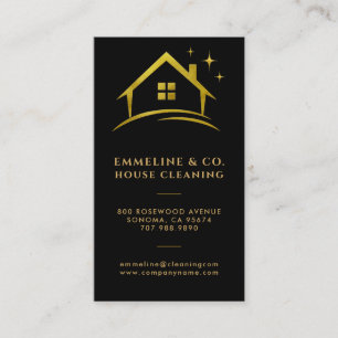 Sparkling House Cleaning Visitekaartje