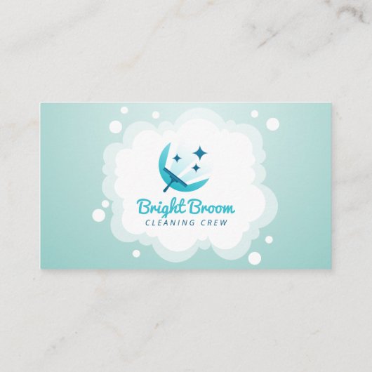 Sparkling House Schoonmaak Huishouding Maid Servic Visitekaartje (Achterkant)