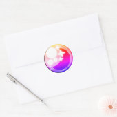 Sparkling kawaii stijl anime oog op sticker (Envelop)