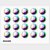 Sparkling kawaii stijl anime oog op sticker (Vel)