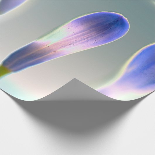 Sparkling Lavendel Bloemendesign Cadeaupapier (Hoek)