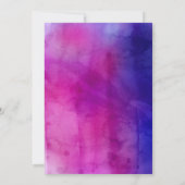 Sparkling Lights Bachelorette Party Uitnodiging (Achterkant)