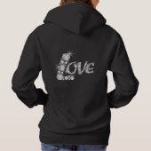 Sparkling Love Crystal Hoodie (Achterkant)