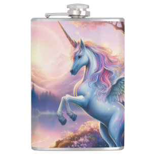 Sparkling Magische Eenhoorn Fantasy Reisbar Fles Heupfles