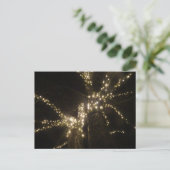 Sparkling Outdoor Tree Lights DIY Briefkaart (Staand voorkant)