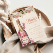 Sparkling Pearls and Prosecco Bridal Shower Kaart