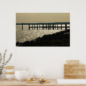 Sparkling Pier Print (Keuken)