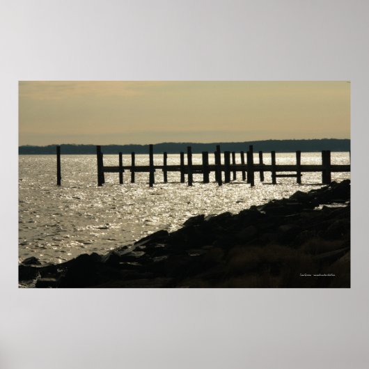 Sparkling Pier Print (Voorkant)