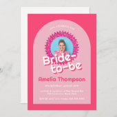 Sparkling Roze Glitter Vrijgezellenfeest Bachelore Kaart (Voorkant / Achterkant)