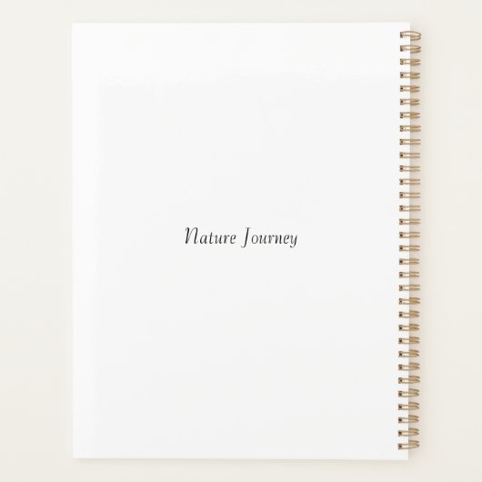 Sparkling Rozen Planner (Achterkant)