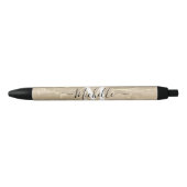 Sparkling Sand Monogram Custom Autograph Pen (Voorkant)