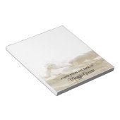 Sparkling Sand Pageant Stationery Small Notepad Notitieblok (Schuin)