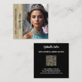 Sparkling Sand Photo Visitekaartje (Voorkant / Achterkant)