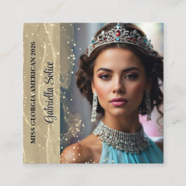 Sparkling Sand Photo Visitekaartje