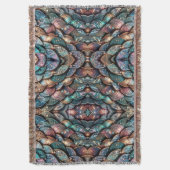 Sparkling Scales Deken (Voorkant Verticaal)