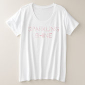 Sparkling Shine T-shirt (Design voorkant)