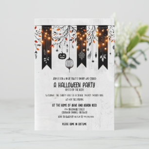 Sparkling Slinger Halloween Feest Kaart