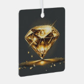 Sparkling Smile Metalen Ornament (Voorkant Rechts)