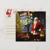 Sparkling Smiles Christmas Kaart Notitiekaartje (Voorkant / Achterkant)