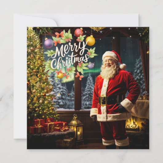 Sparkling Smiles Christmas Kaart Notitiekaartje (Voorkant)