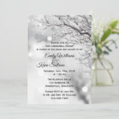 Sparkling Sneeuw en Ijs Winterproefdiners Kaart (Staand voorkant)