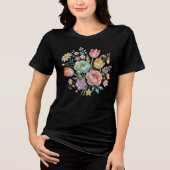 Sparkling Spring Bouquet Tri-Blend Shirt (Voorkant)