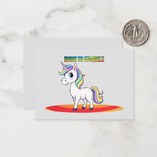 Sparkling Squad Leider Notitiekaartje (Voorkant / Achterkant in situ)