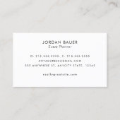 Sparkling Stars Event Planning en Entertainment Visitekaartje (Achterkant)