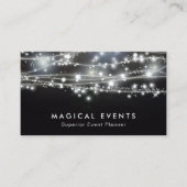 Sparkling Stars Event Planning en Entertainment Visitekaartje (Voorkant)