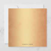 Sparkling String Lights Winter bruiloft uitnodigin Kaart (Achterkant)