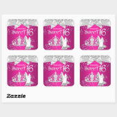 Sparkling Tiara Hakken Sweet 16 Sticker (Vel)