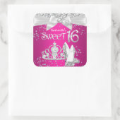 Sparkling Tiara Hakken Sweet 16 Sticker (Tas)