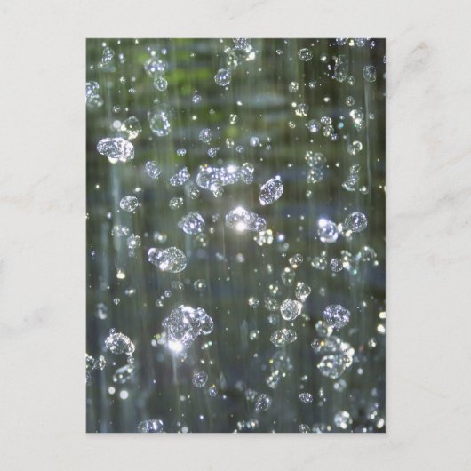 Sparkling Waterval Briefkaart (Voorkant)