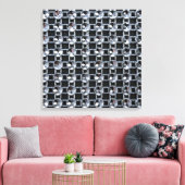 Sparkling Web Canvas Afdruk (Insitu (Woonkamer))