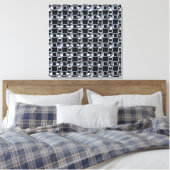 Sparkling Web Canvas Afdruk (Insitu (Slaapkamer))