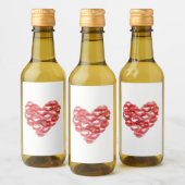 Sparkling Wine Bottle Labels Love You Wijn Etiket (Flessen)