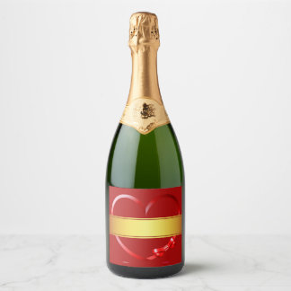 Sparkling Wine Custalisa-etiket Wijnetiket