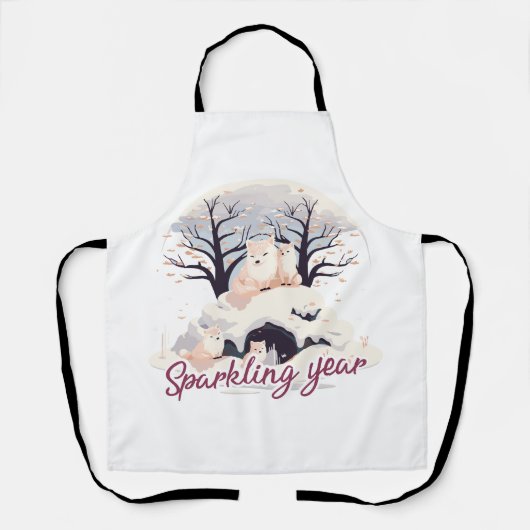 Sparkling year schort (Voorkant)