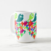 Sparkling Yeti Monster Koffiemok (Voorkant links)