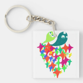 Sparkling Yeti Monster Sleutelhanger